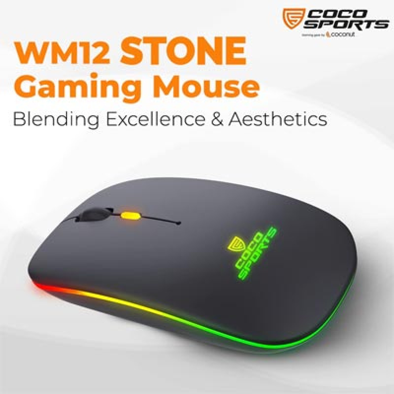 Wireless Mouse with RGB LED