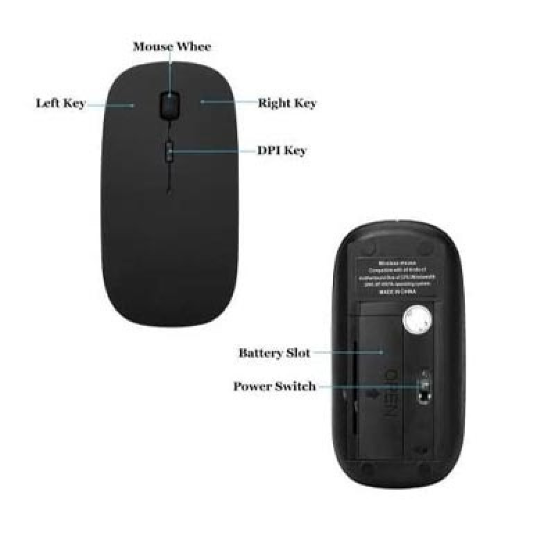 Khasala Brothers Wireless Mouse for Laptop